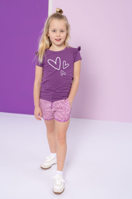 Louder! shorts Fay rose shadow flowers