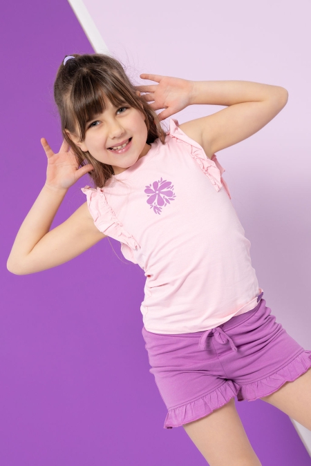 Louder! shirt Felien rose shadow