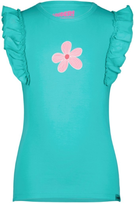 Louder! shirt Felien turqouise