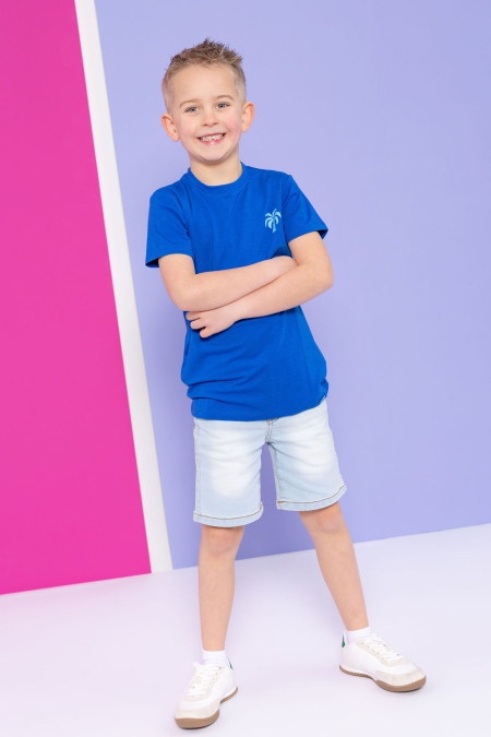 Louder! shirt Mees evening blue