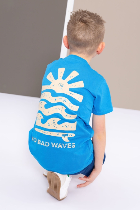 Louder! shirt Mels briljant blue