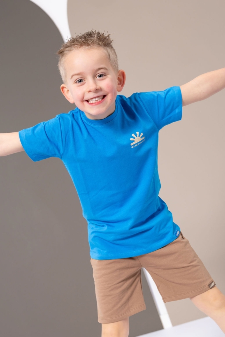 Louder! shirt Mels briljant blue