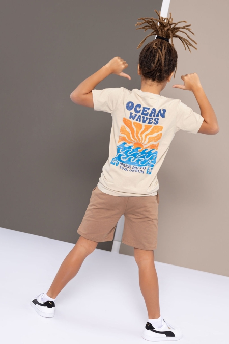 Louder! shirt Menno cremee brulee