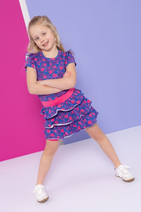 Louder! jurk Nana evening blue