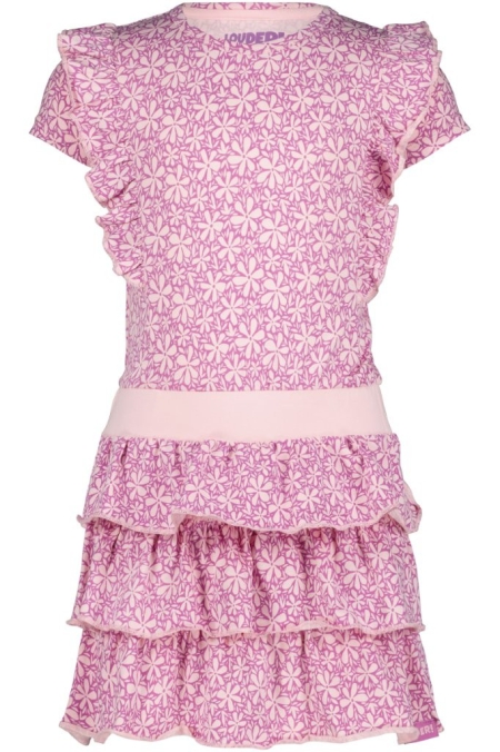 Louder! jurk Nana rose shadow flowers
