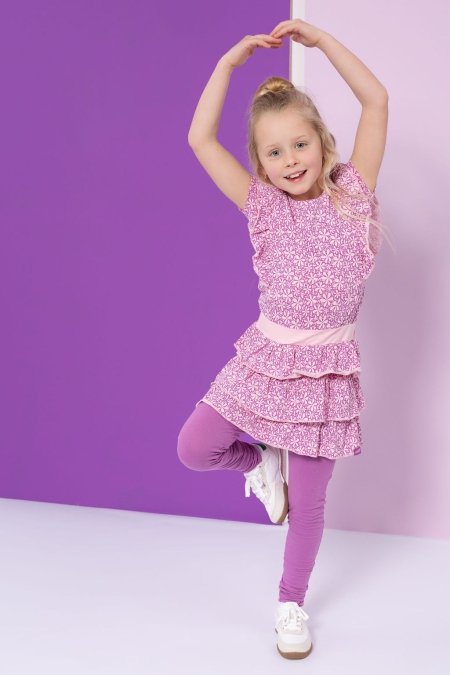 Louder! jurk Nana rose shadow flowers