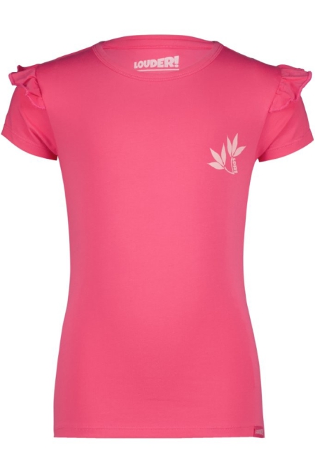 Louder! shirt Nora carmine rose