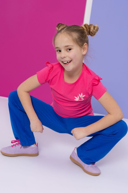 Louder! shirt Nora carmine rose