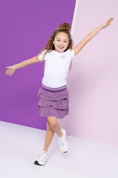 Louder! shirt Nora white