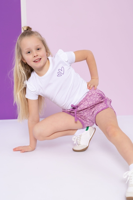 Louder! shirt Nora white