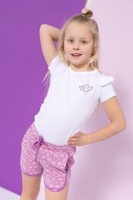 Louder! shirt Nora white