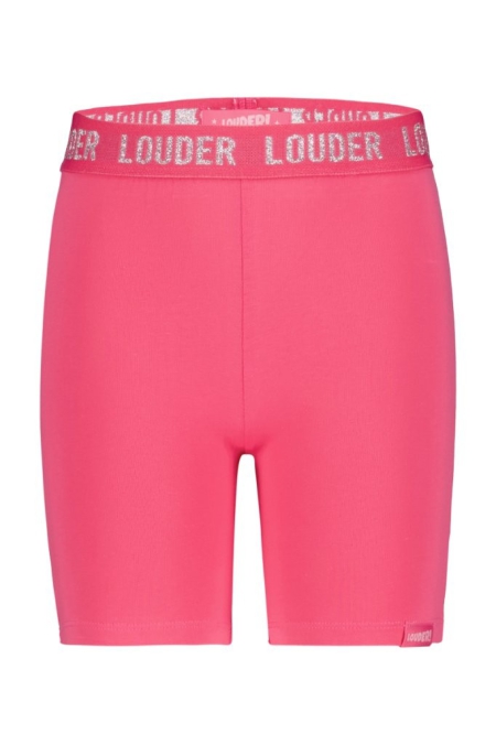 Louder! korte legging Poppy carmine rose