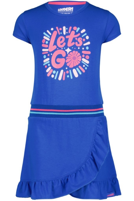 Louder! jurk Senna evening blue