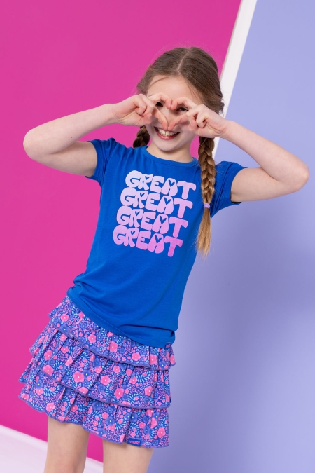 Louder! shirt Sterre evening blue great