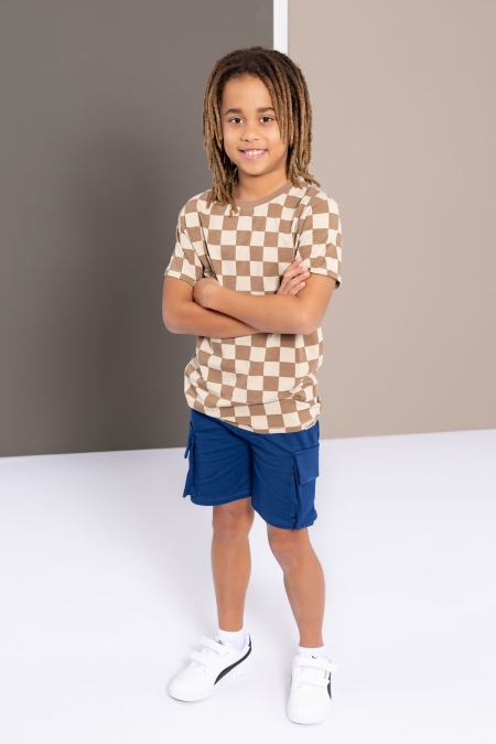 Louder! shorts Teun navy peony