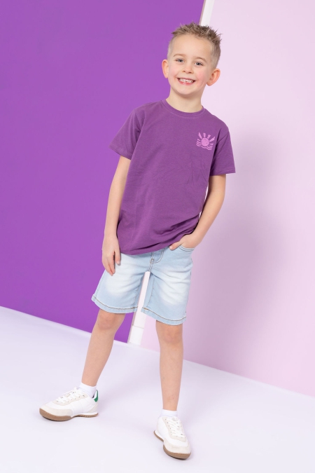 Louder! shorts Owen light denim