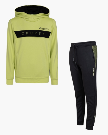 Cruyff suit Howler bright green black