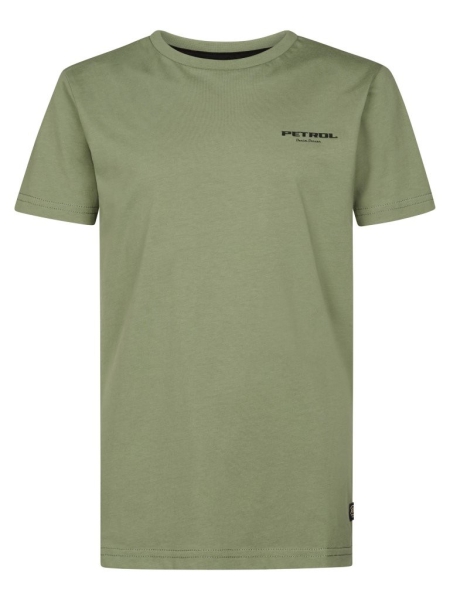 Petrol t-shirt classic print sage (B-1060-TSR116-6179)