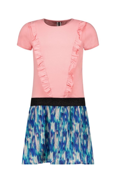 B.Nosy jurk art aquarel aop skirt flamingo (Y202-5856-214)