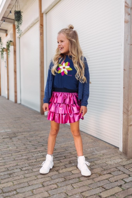 B.Nosy vest shell pattern lake blue (Y212-5300-159)