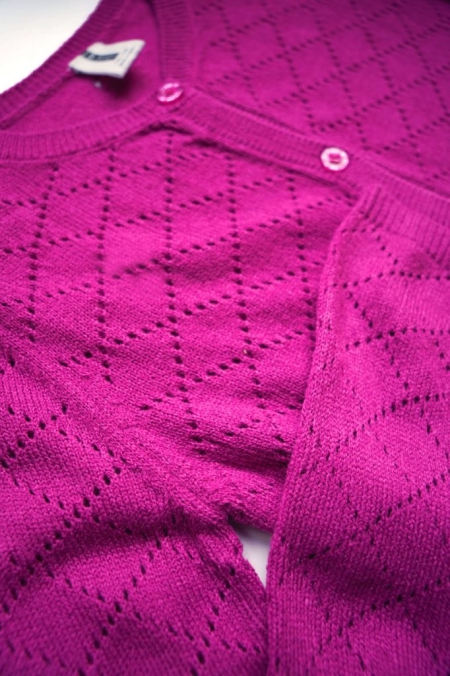 B.Nosy vest shell pattern festival fuchsia (Y212-5300-278)