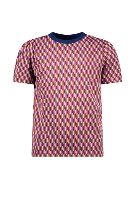 B.Nosy retro jaquard top fandango pink (Y212-5400-215)