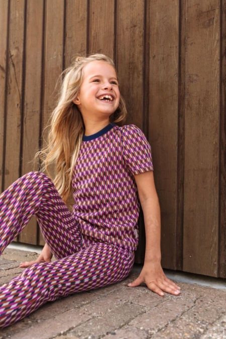 B.Nosy retro jaquard top fandango pink (Y212-5400-215)