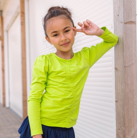 B.Nosy longsleeve toxic green (Y212-5403-398)