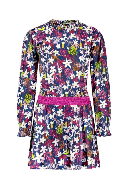 B.Nosy jurk cabaret print flower (Y212-5802-231)