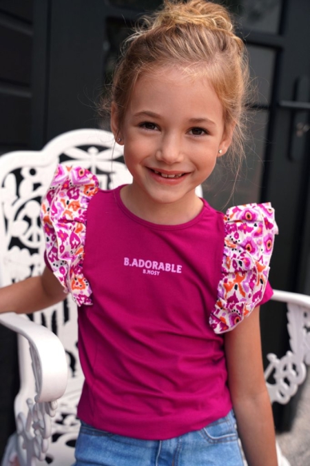 B.Nosy shirt festival fuchsia (Y302-5442-278)