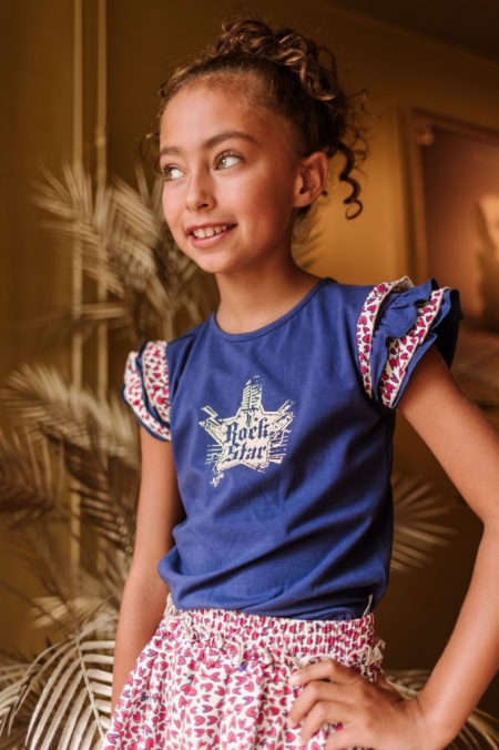 B.Nosy shirt lake blue (Y302-5471-159)