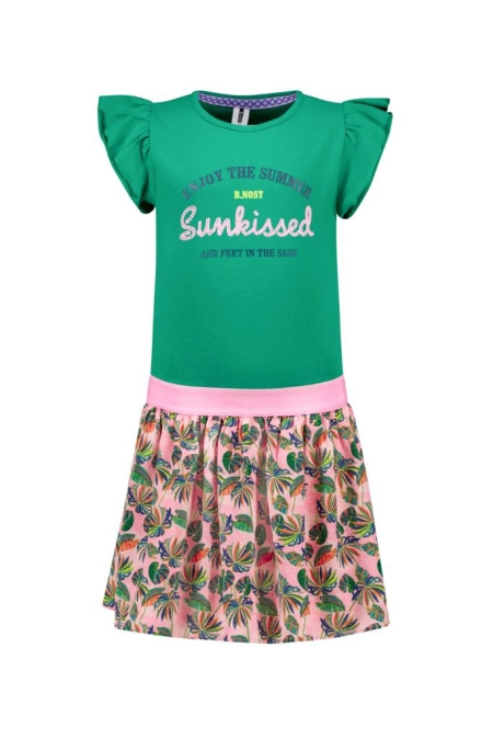 B.Nosy jurk basil green (Y302-5865-318)