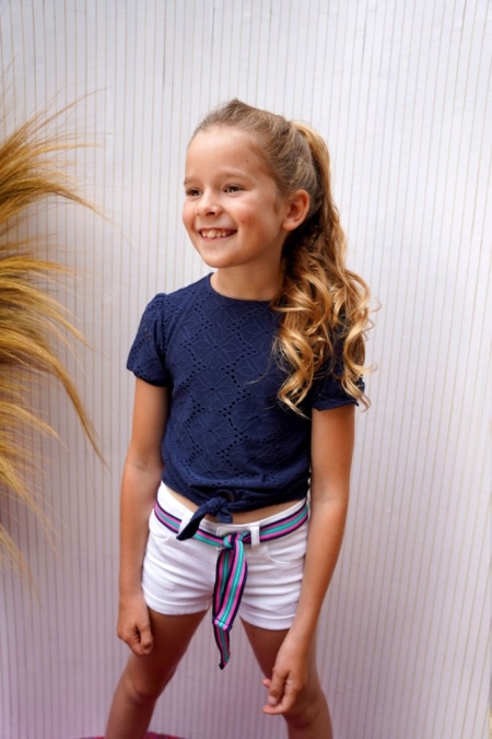 B.Nosy shirt navy (Y303-5482-151)