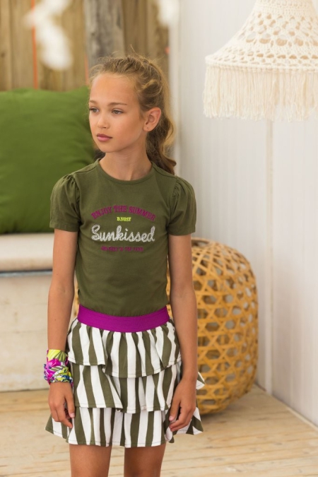 B.Nosy jurk hunter green (Y303-5890-381)