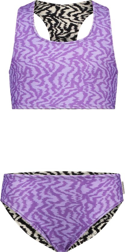 B.Nosy reversible bikini zebra banana (Y202-5081-045)