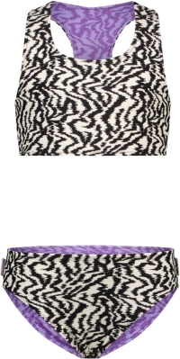 B.Nosy reversible bikini zebra banana (Y202-5081-045)