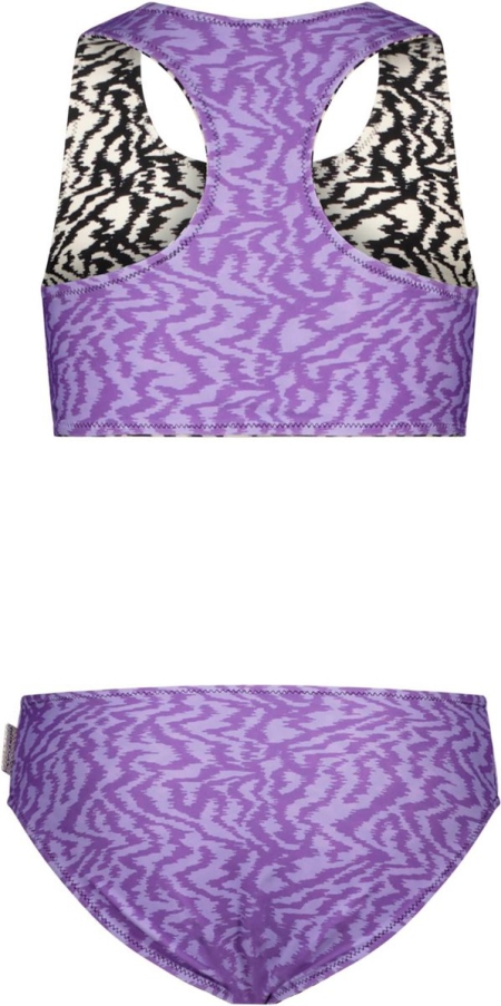 B.Nosy reversible bikini zebra banana (Y202-5081-045)