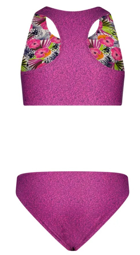 B.Nosy reversible sporty bikini hearts aop (Y302-5061-992)