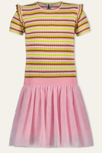 B.Nosy jurk Gilenne stripe loved ao (Y403-5873-931)
