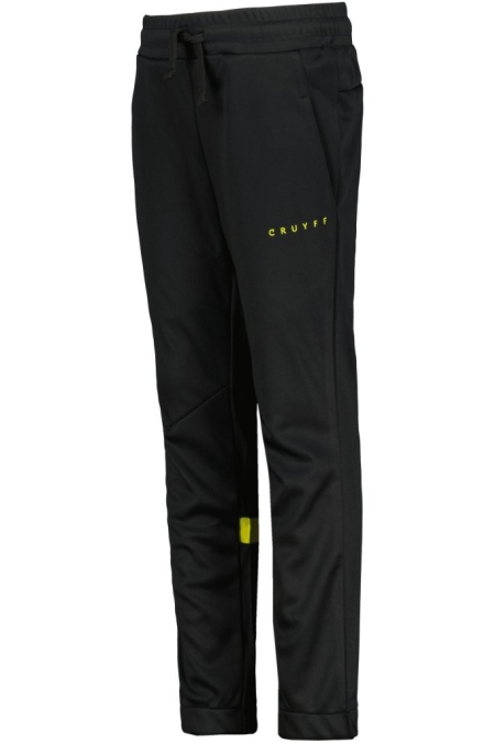Cruyff broek Fuerza black yellow