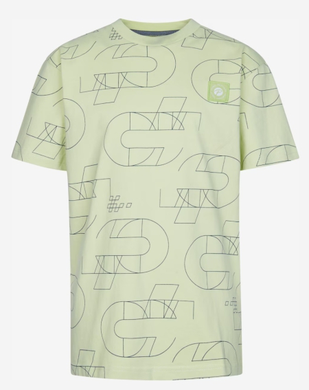Petrol shirt fresh lime (B-1050-TSR677-6171)