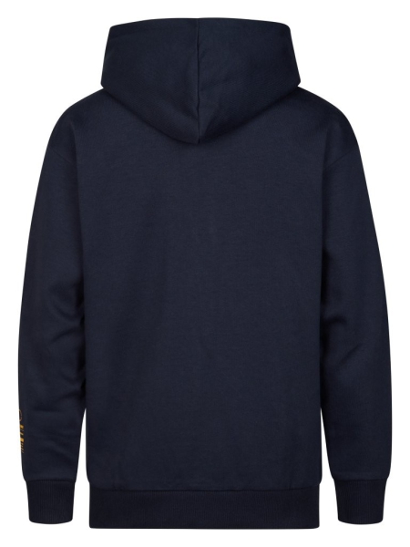 Petrol hooded vest navy blue (B-1060-SWH354-5178)
