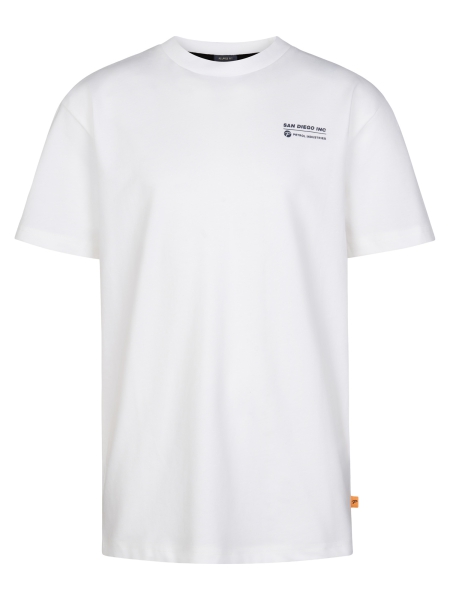 Petrol t-shirt classic photo print bright white (B-1060-TSR676-0000)