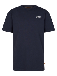 Petrol t-shirt photo print navy blue (B-1060-TSR676-5178)