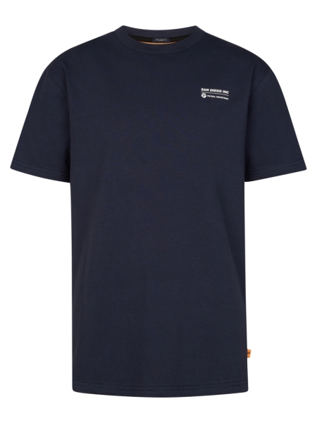 Petrol t-shirt photo print navy blue (B-1060-TSR676-5178)