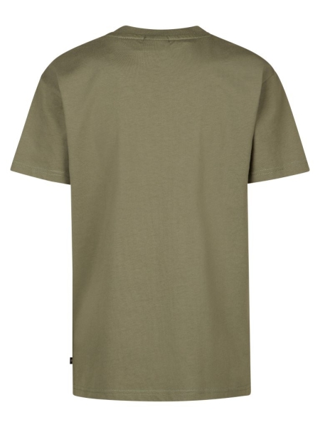 Petrol t-shirt classic print sage (B-1060-TSR600-6179)