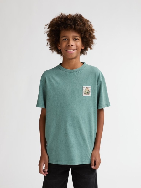 Petrol t-shirt oil green (B-1060-TSR623-6180)