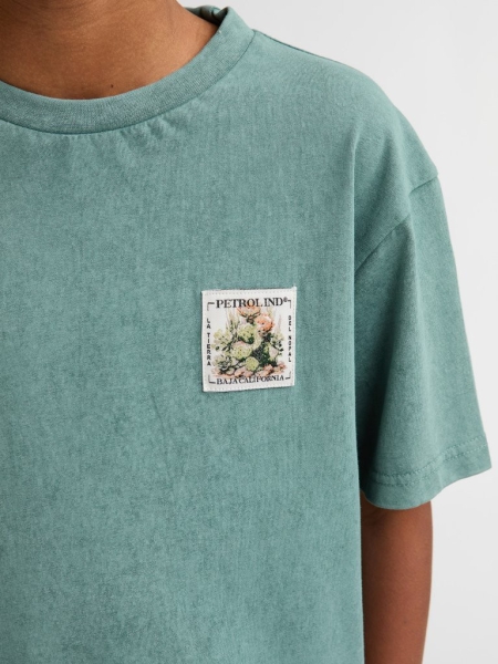 Petrol t-shirt oil green (B-1060-TSR623-6180)