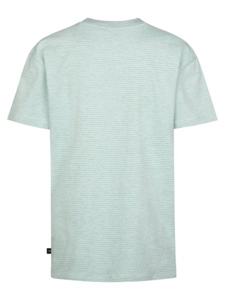 Petrol t-shirt antique cool mint gestreept (B-1060-TSR637-6181)