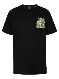 Petrol t-shirt classic print black (B-1060-TSR654-9999)